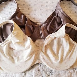 2 good basic underwire bras 38DD Olga, Bali